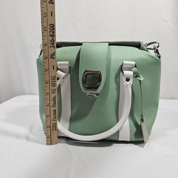 Phive Bags Made In Italy Leather Women's Shoulder Handbag Tote Purse - Picture 8 of 13